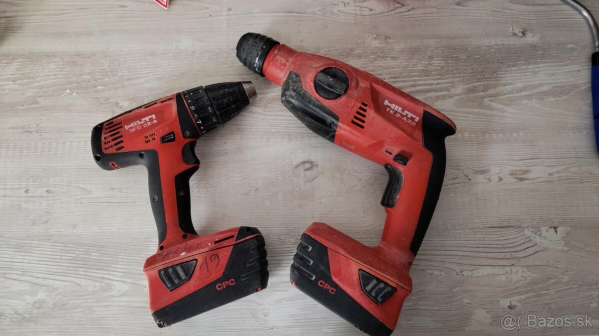 Hilti vŕtačka, utahovačka