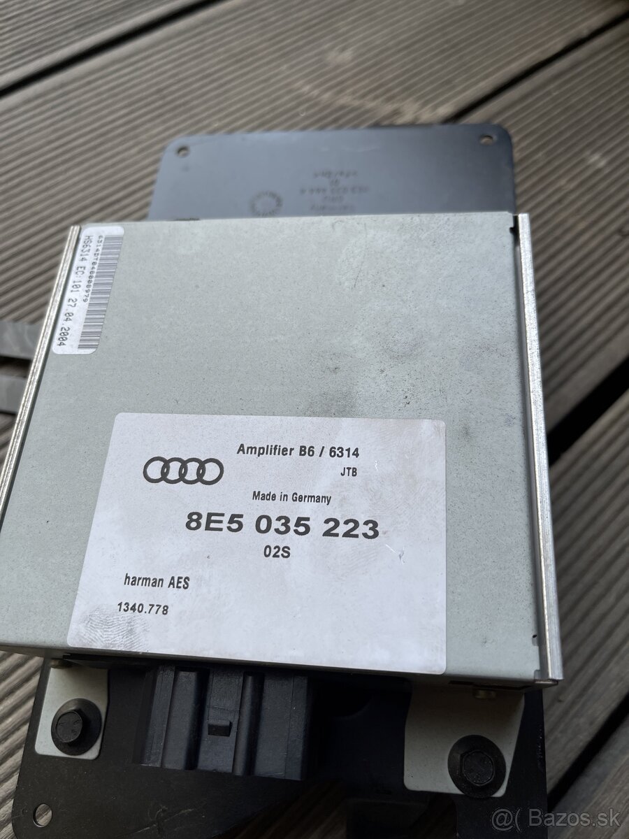 Amplifier B6 (zosilnovač audi a4b6)