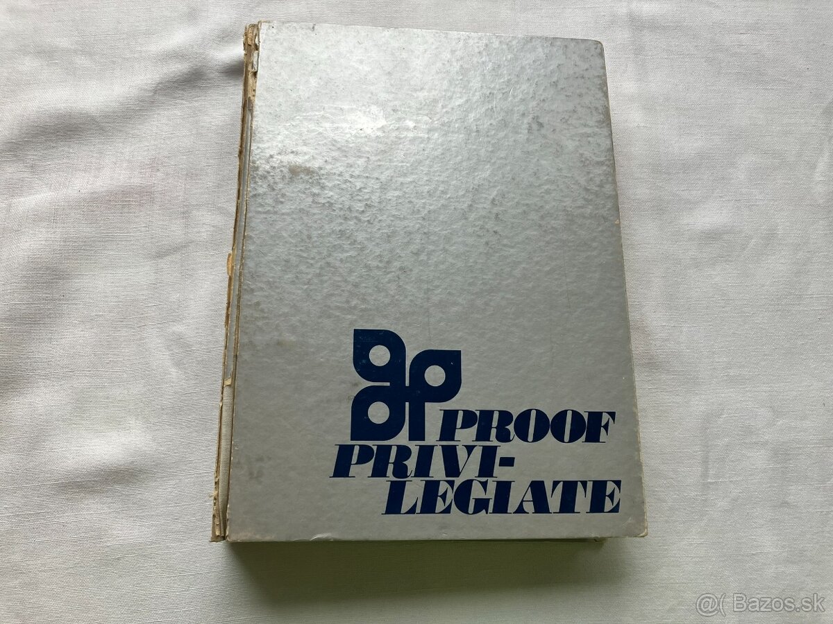 Československo ARTIA - album PROOF PRIVILEGIATE