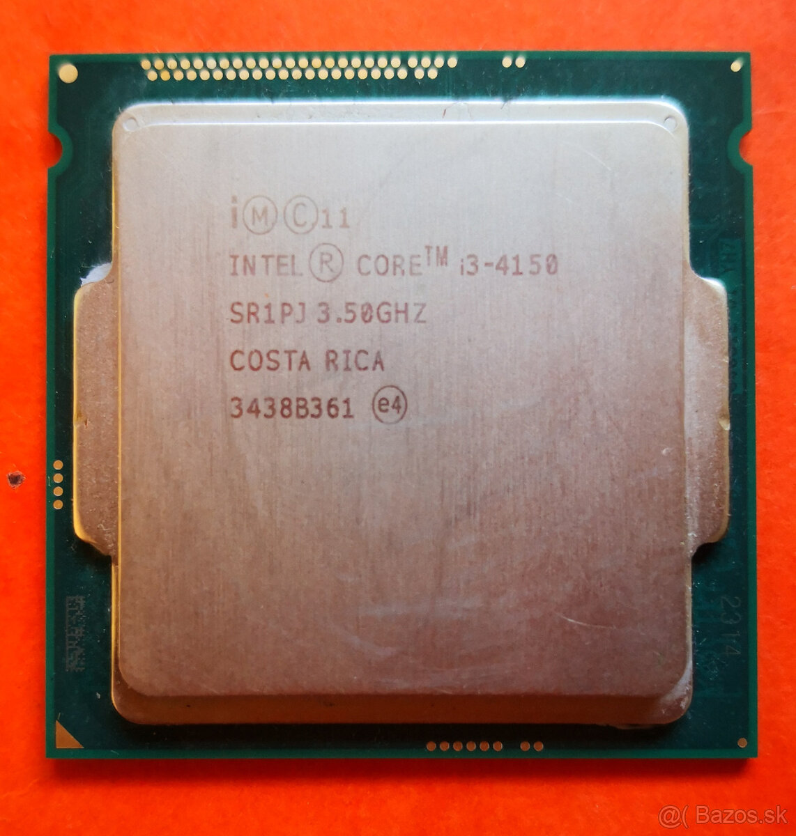 Predám CPU pre PC - Intel Core i3-4150@3.50GHz, FCLGA1150