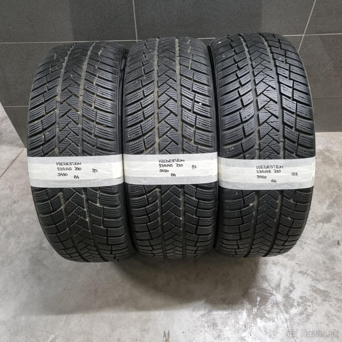 Zimné pneumatiky 235/45 R20 VREDESTEIN DOT3420