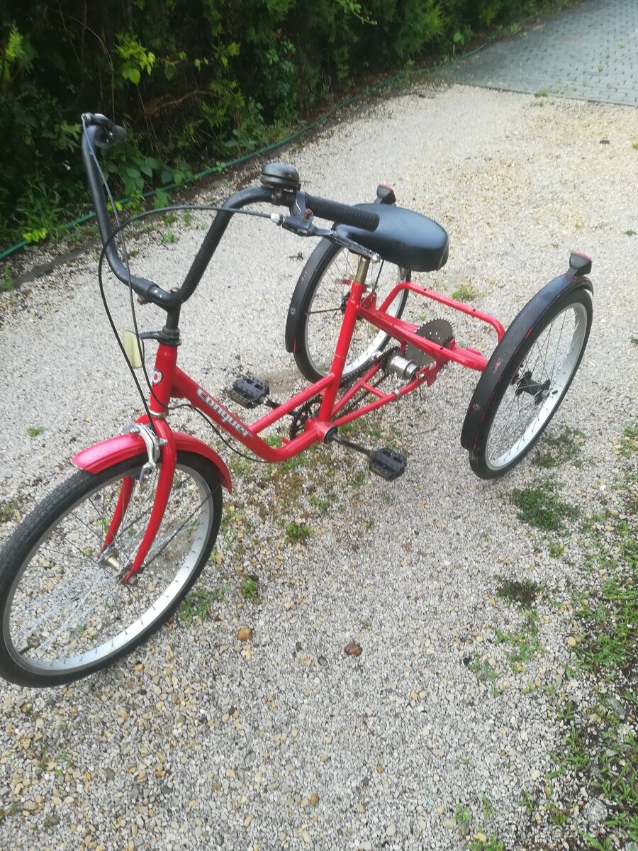 Nová trojkolka bicykel