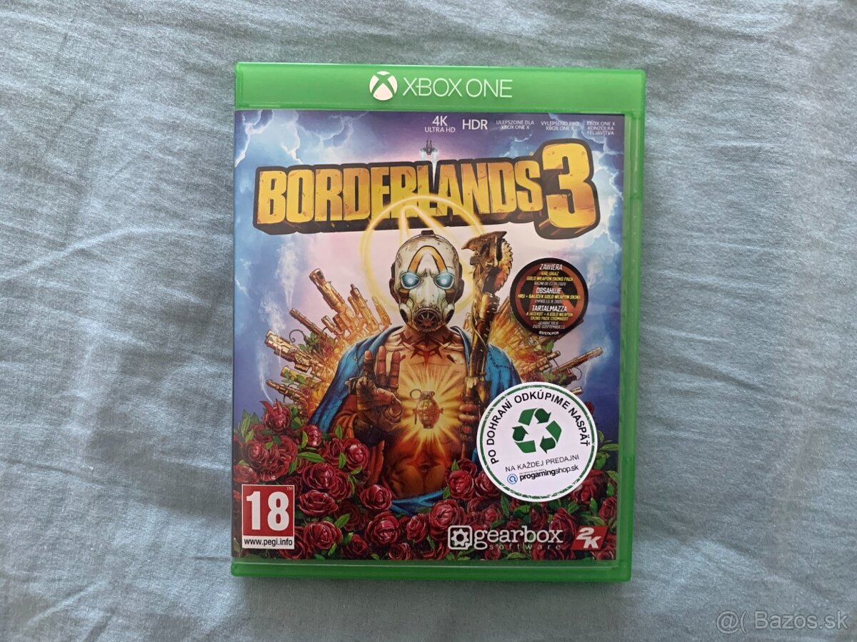 Predám hru Borderlands 3 na XBOX ONE