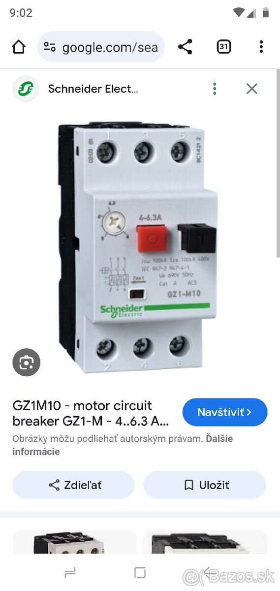 Schneider electric GZ1M