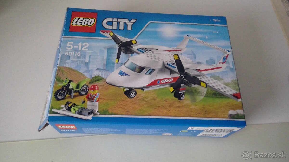 LEGO City 60116 Záchranárske lietadlo