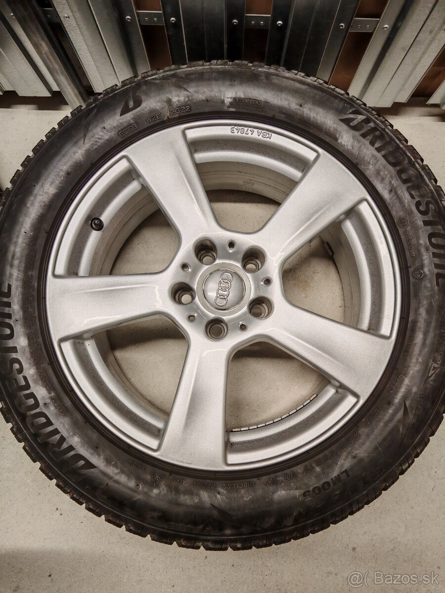 5x112 R17 8J ET35 + Zimné Pneu 235/55R17 (7mm)