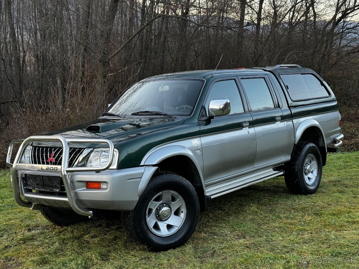 MITSUBISHI L200 2.5 TD UZÁVIERKA MIMORIADNÝ STAV