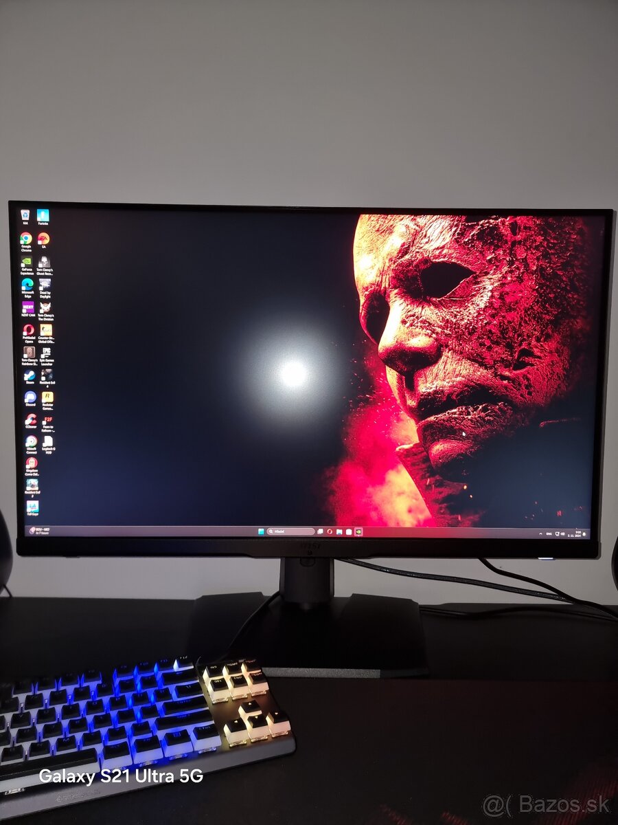 MSI 4k 144Hz velkost obrazovky 32