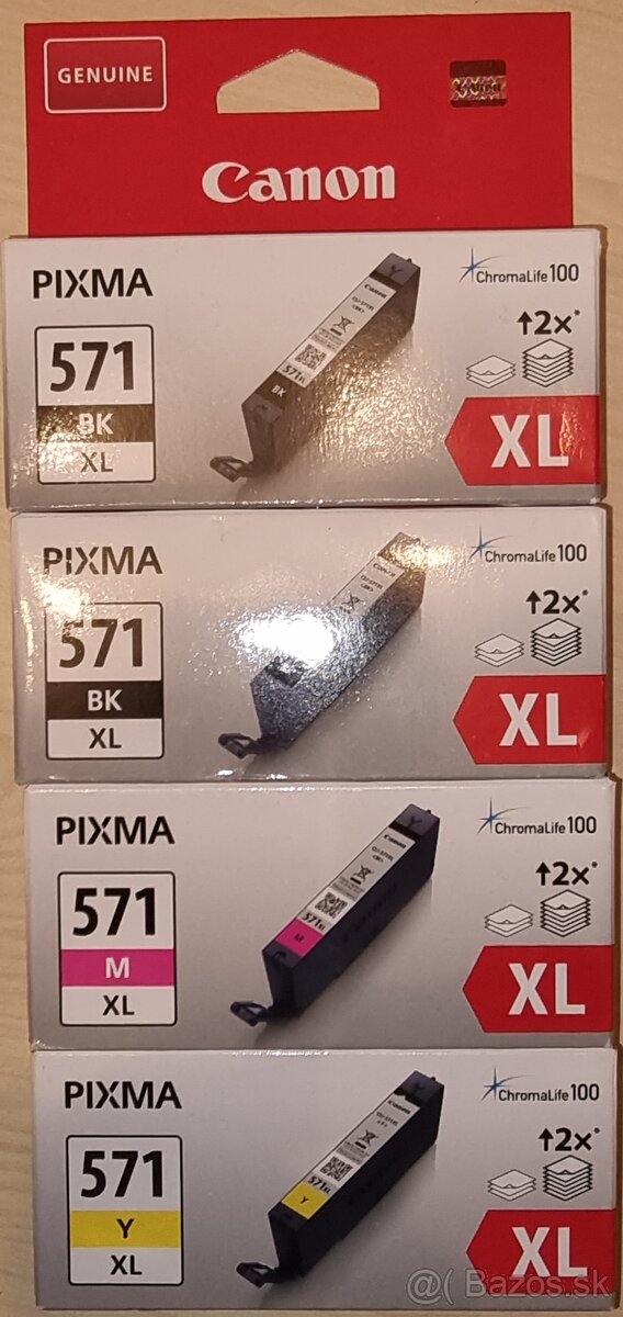 Tonery Canon PIXMA 571 XL