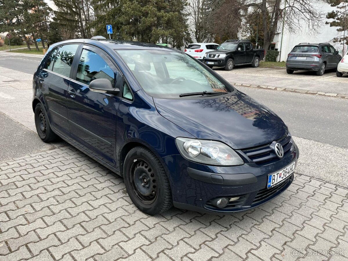 VW Golf Plus 1.6 BSE (2007), manual