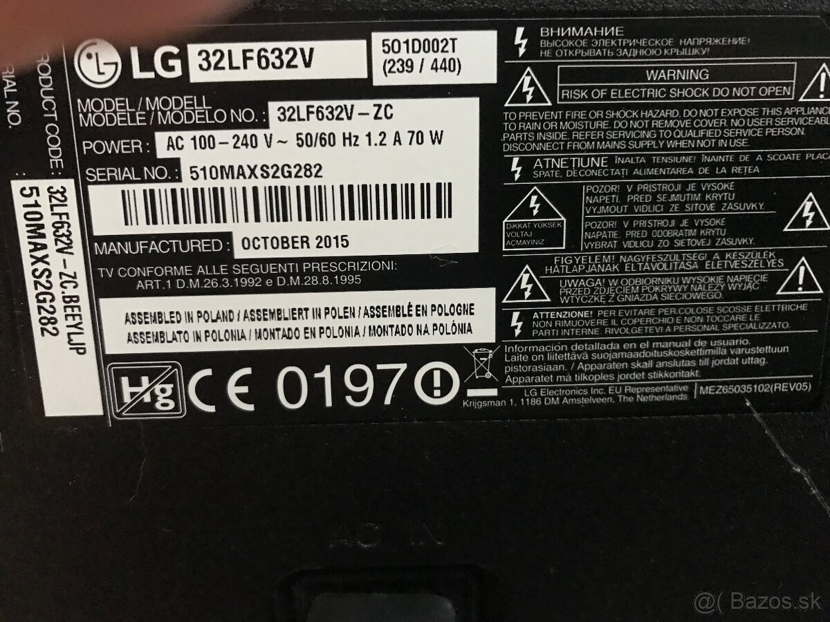 LG32LF632V