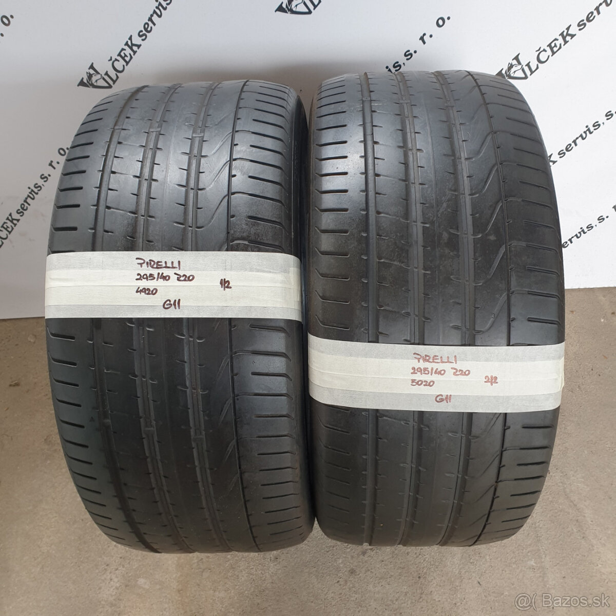 295/40 R20 PIRELLI letné pneumatiky