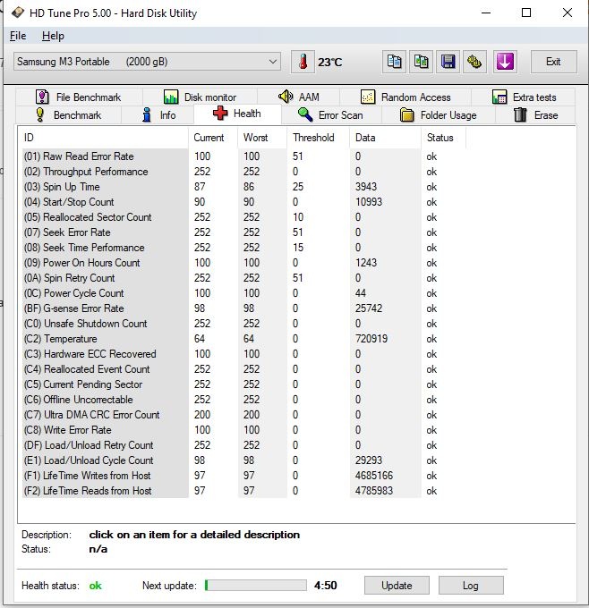 predam sasmsung M3 portable 2TB