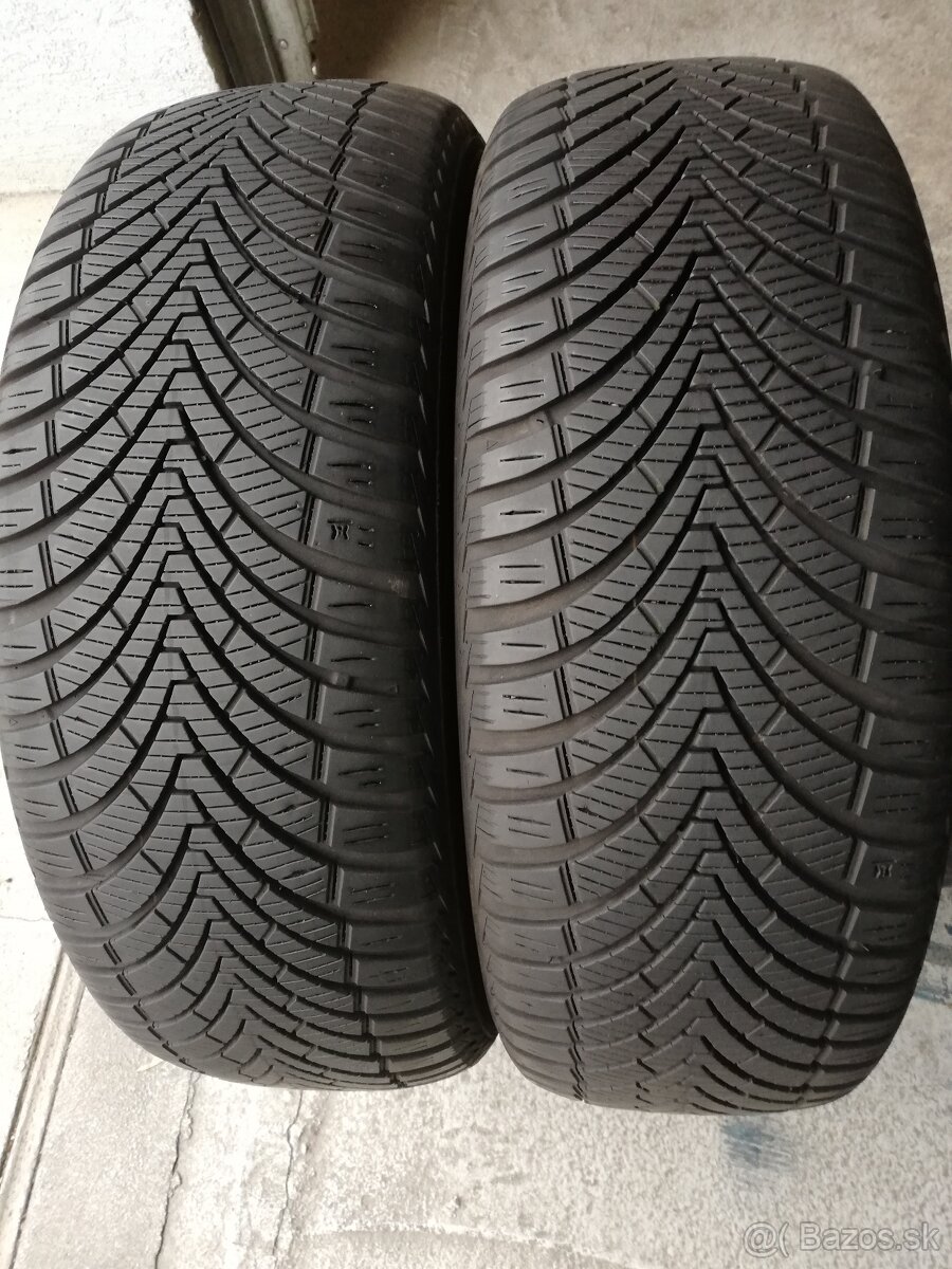 205/55 r16 celoročné pneumatiky 7mm