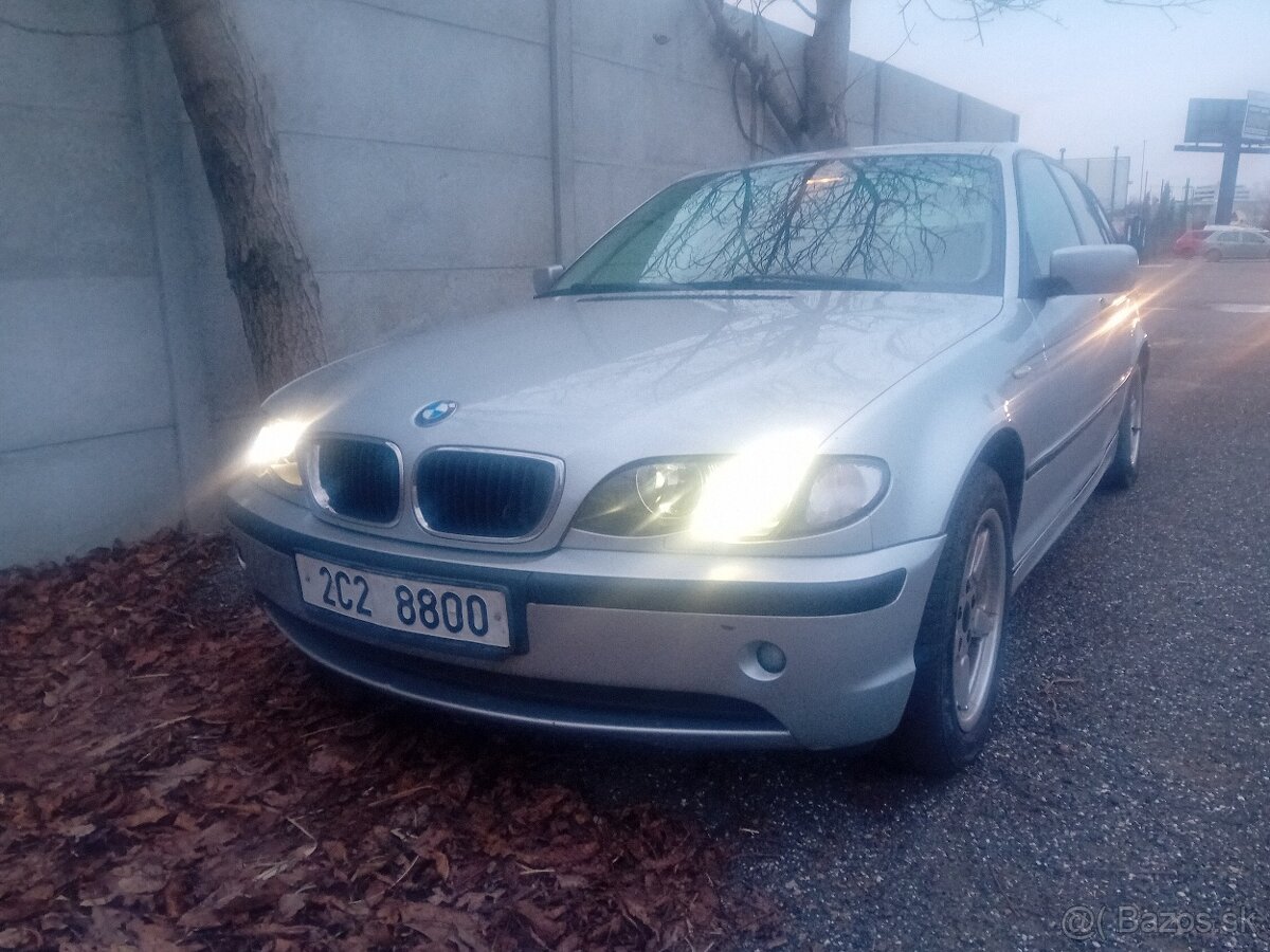 Zdravím mam tu na predaj bnw e46 320d 110kw