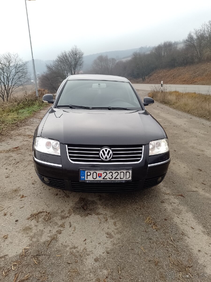 VW Passat 1.9TDI 96kw ,6q,2005,STK,EK 9/2025,341 000km