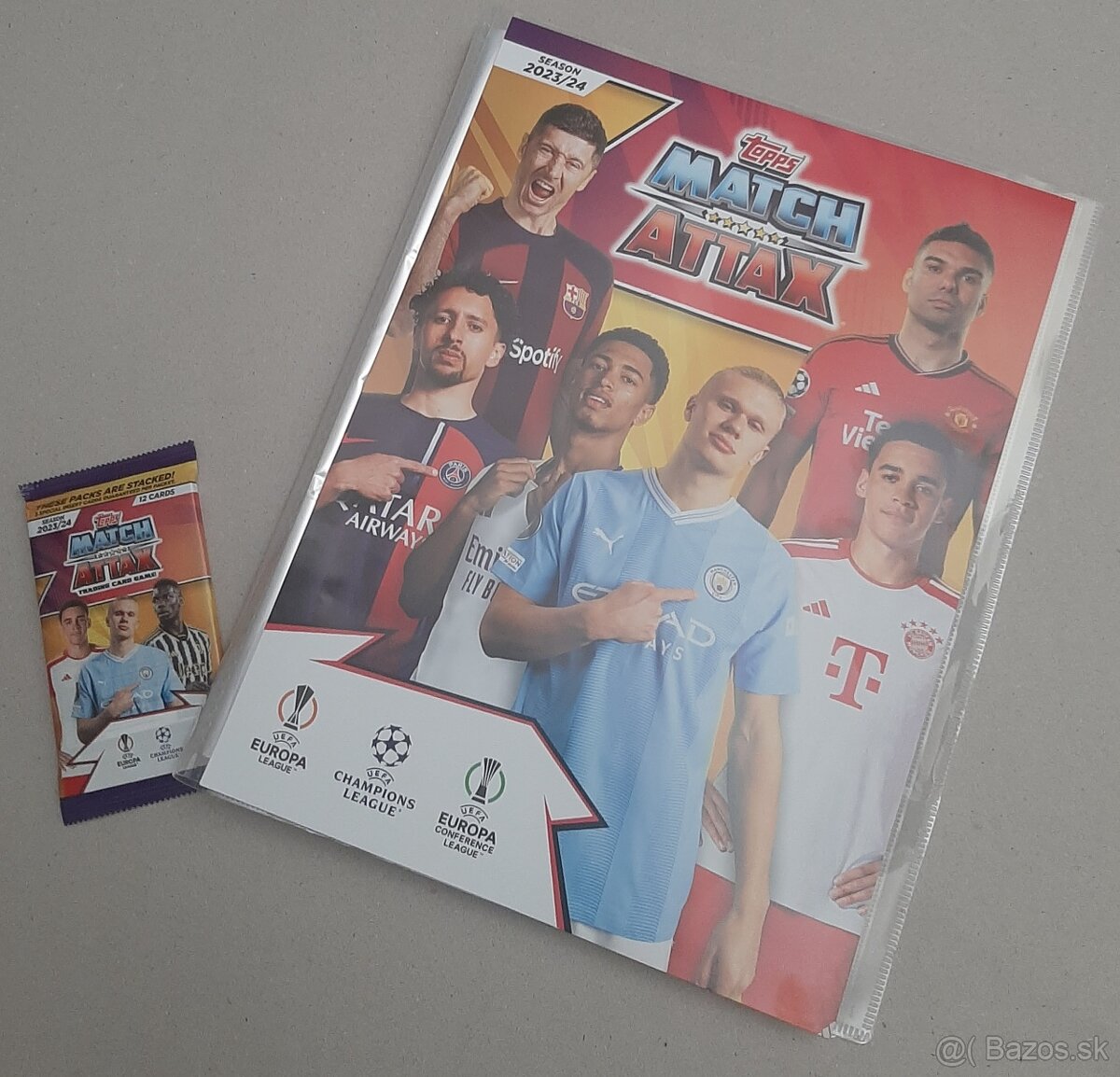 Album MATCH ATTAX CHAMPIONS LEAGUE + 1 balicek GRATIS