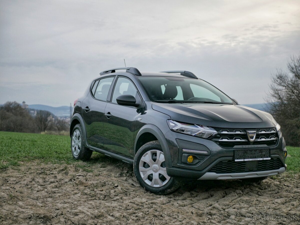 Dacia Sandero 1.0 TCe Stepway,  r.v. 8/2022, V ZÁRUKE