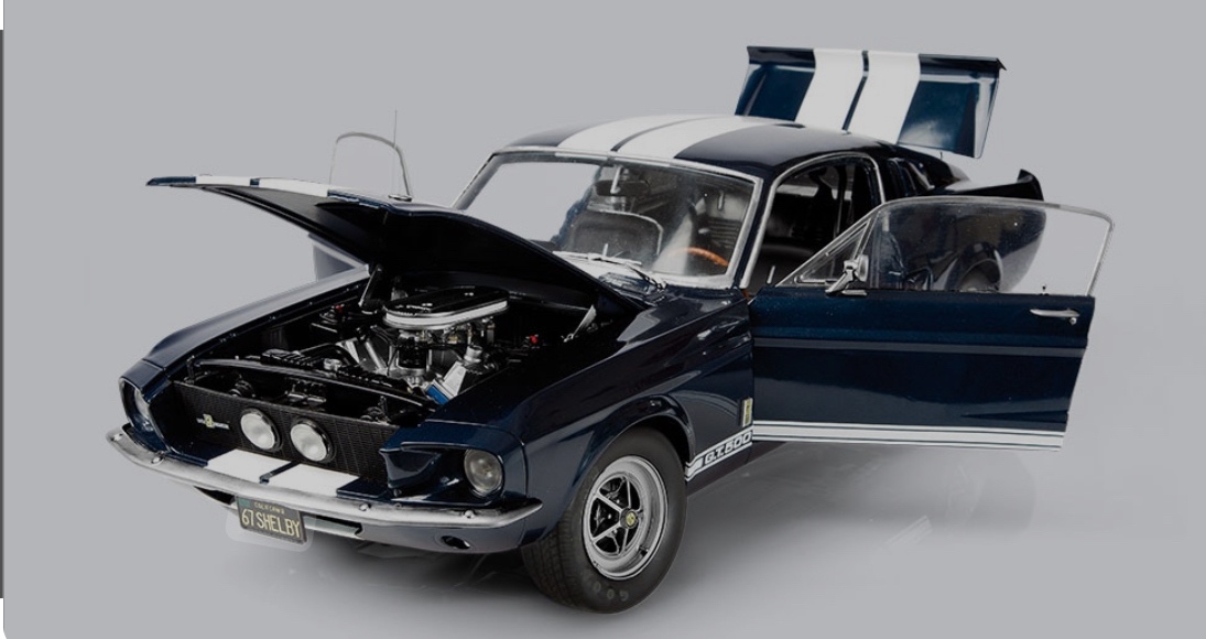 DeAgostini 1:8 Ford Mustang 1967 Shelby GT-500