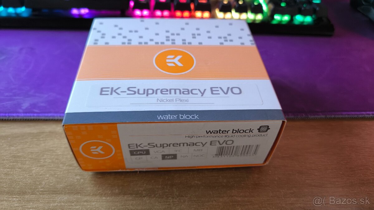 EK-Supremacy EVO - Nickel Plexi