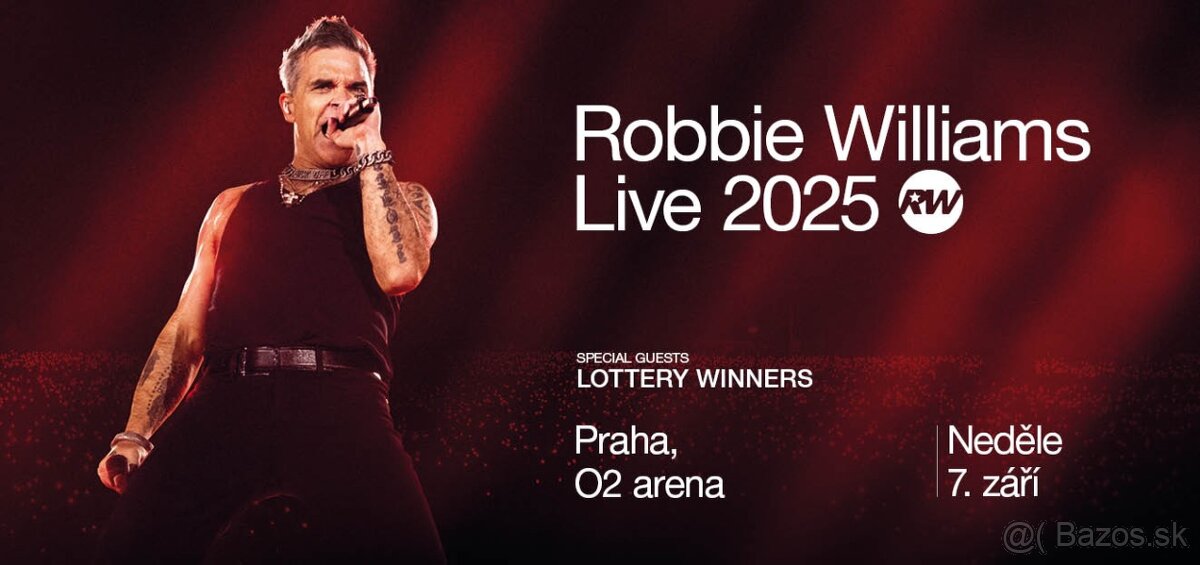 Robbie Williams - PRAHA 7.9.2025