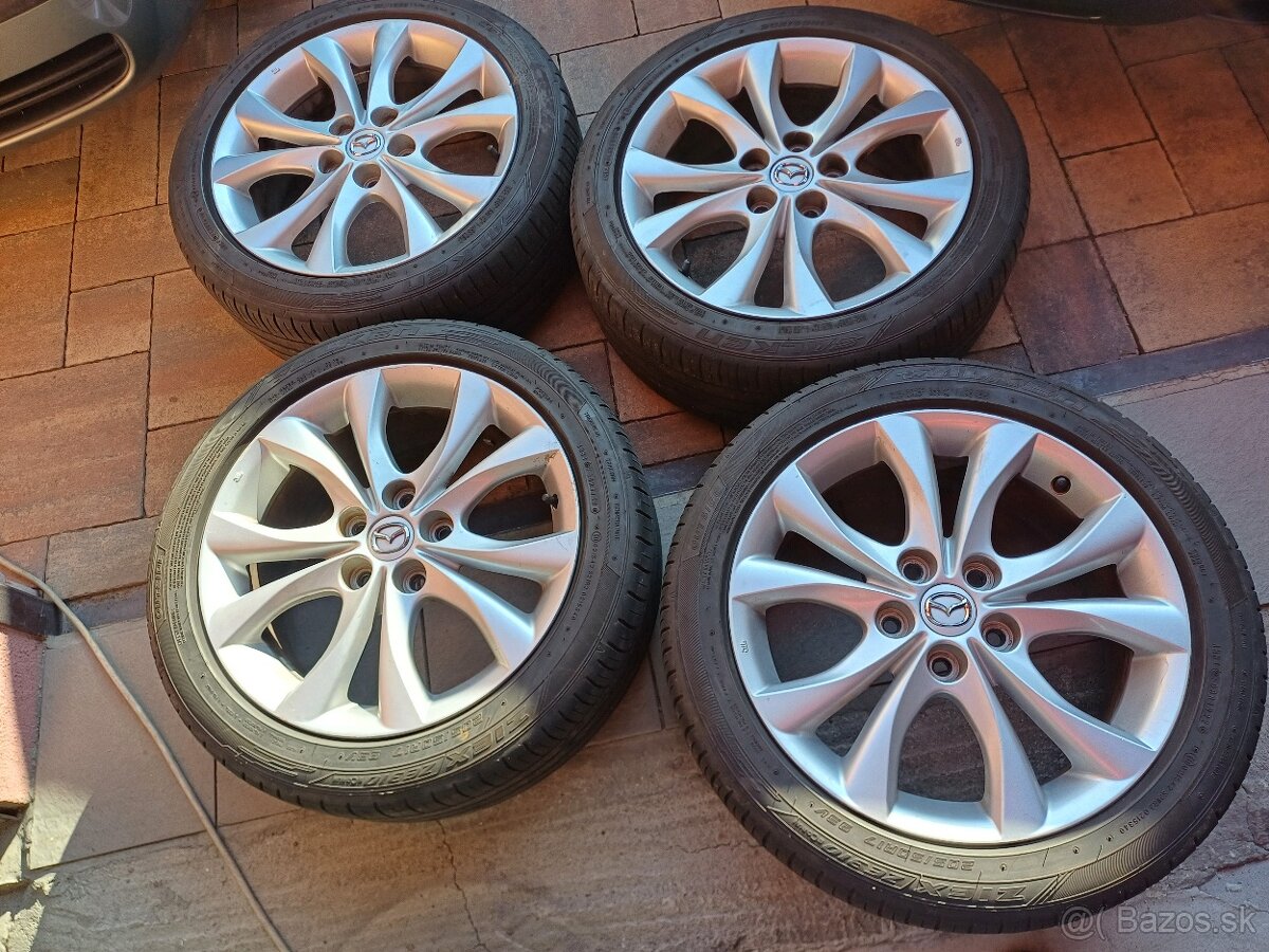 hlinikové disky org.Mazda 3,-5,-6/Sw--7Jx17-ET-52,5--5x114,3