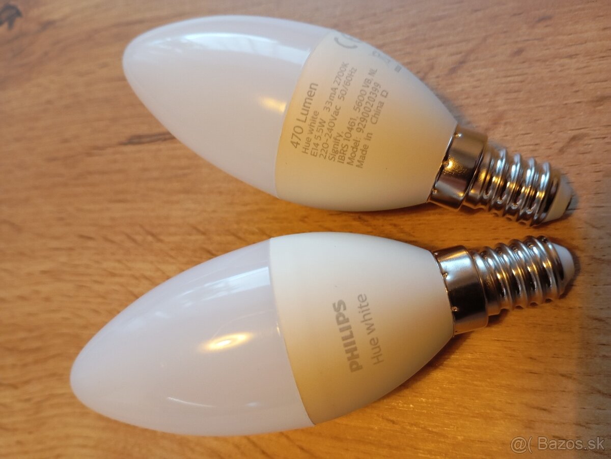 Smart LED ziarovky PHILIPS Hue