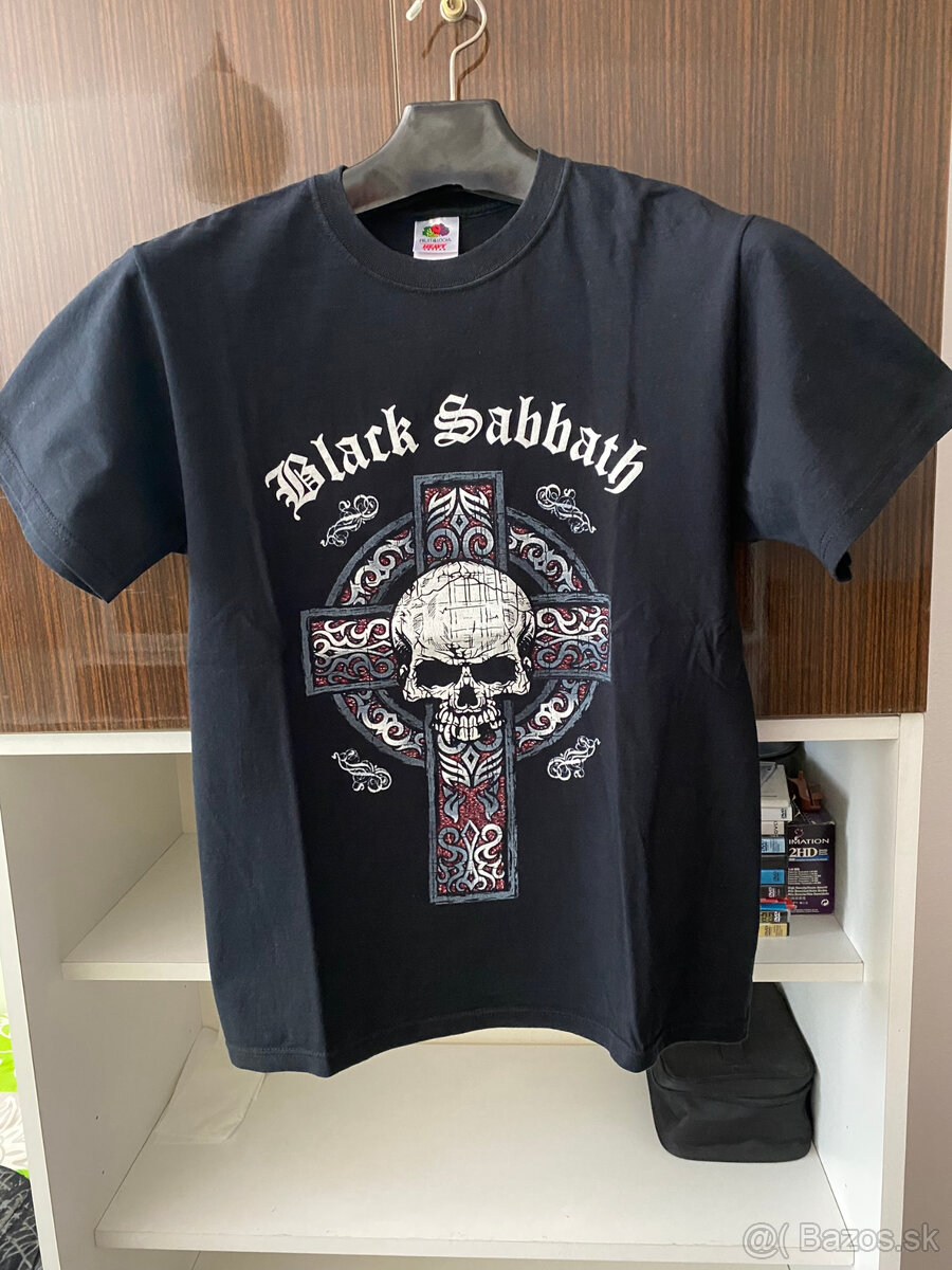 predám pánske tričko Black Sabbath, veľkosť "M"