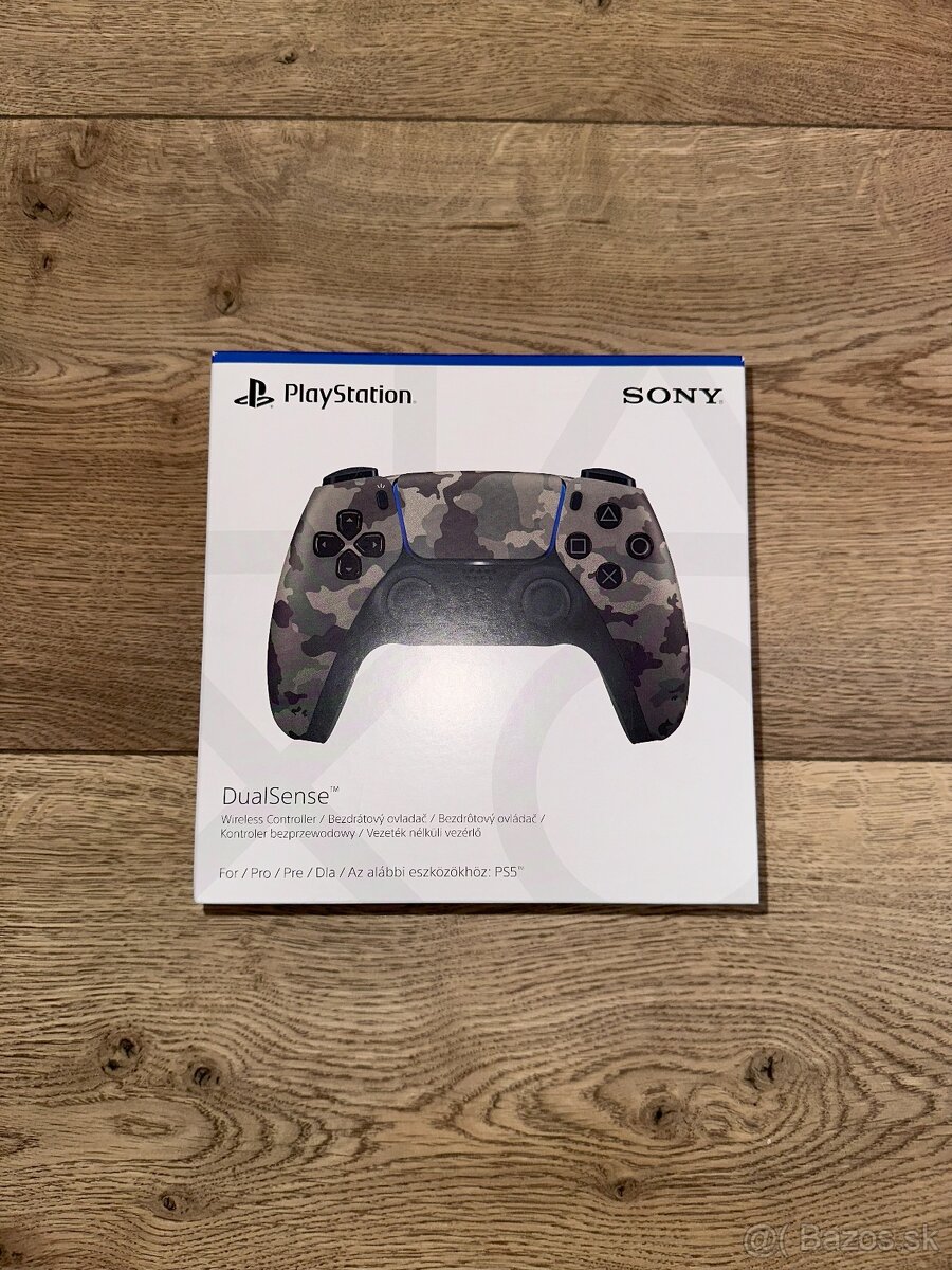 Predám PS5 DualSense Controller Gray Camouflage