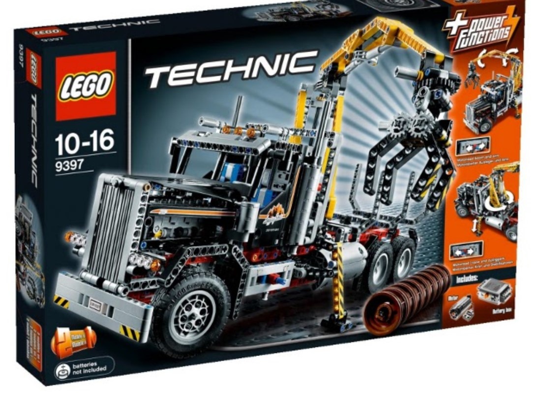 LEGO 9397- Logging Truck NEROZBALENE