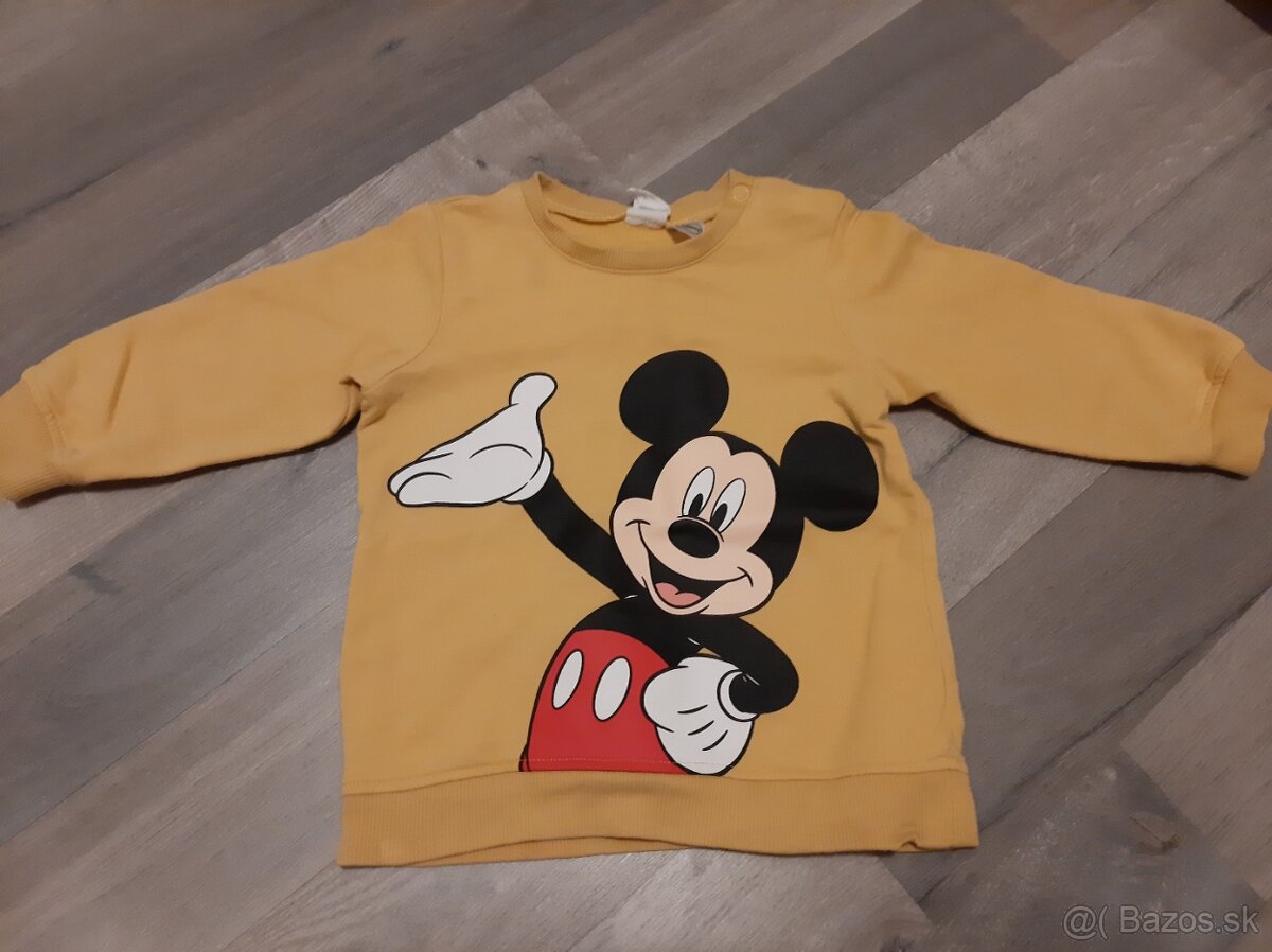 Mickey Mouse mikyna zn. H&M v. 80