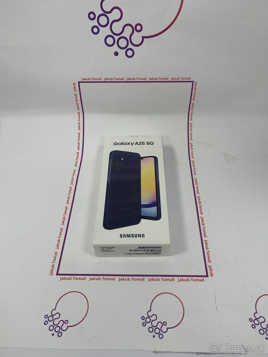 Samsung Galaxy A25 5G 6/128GB Black NOVÝ