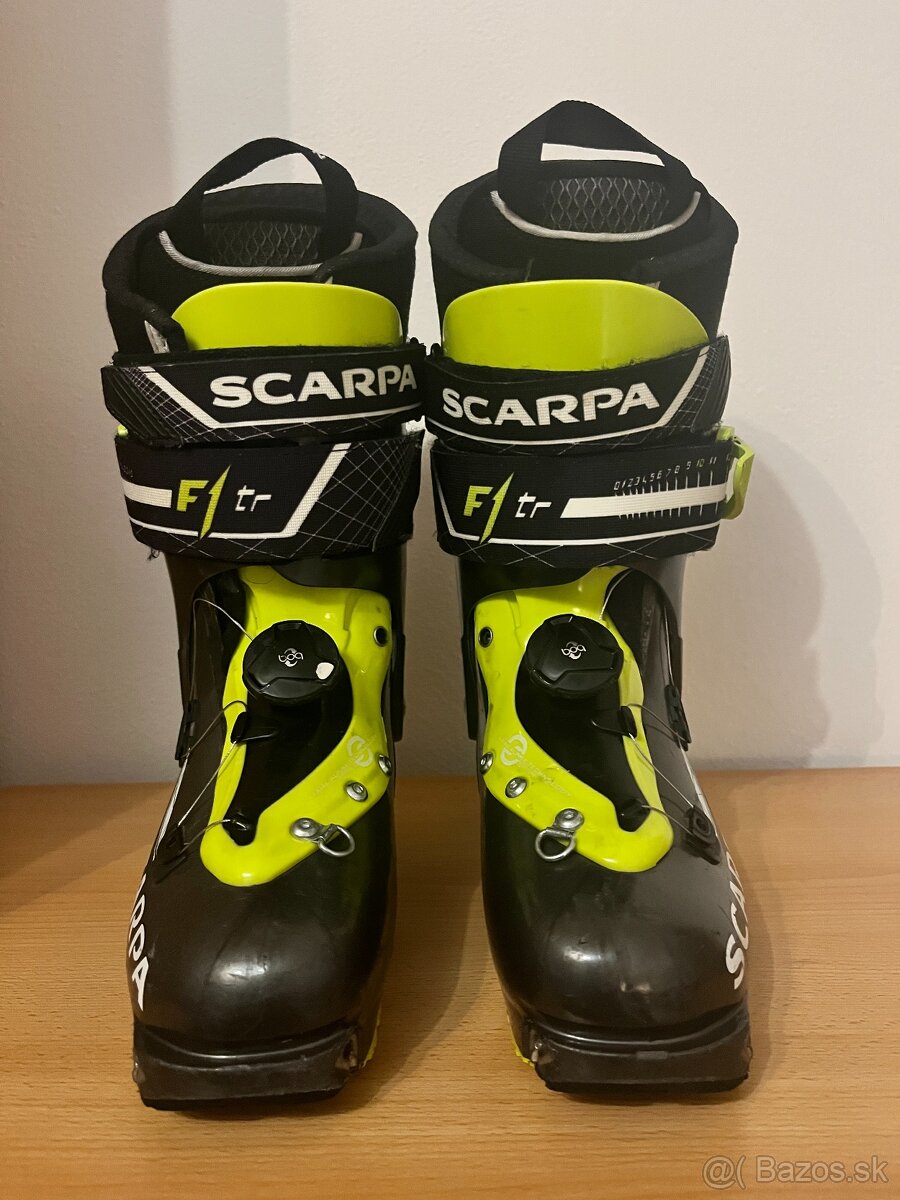 Lyžiarky SCARPA F1 veľkosť 270