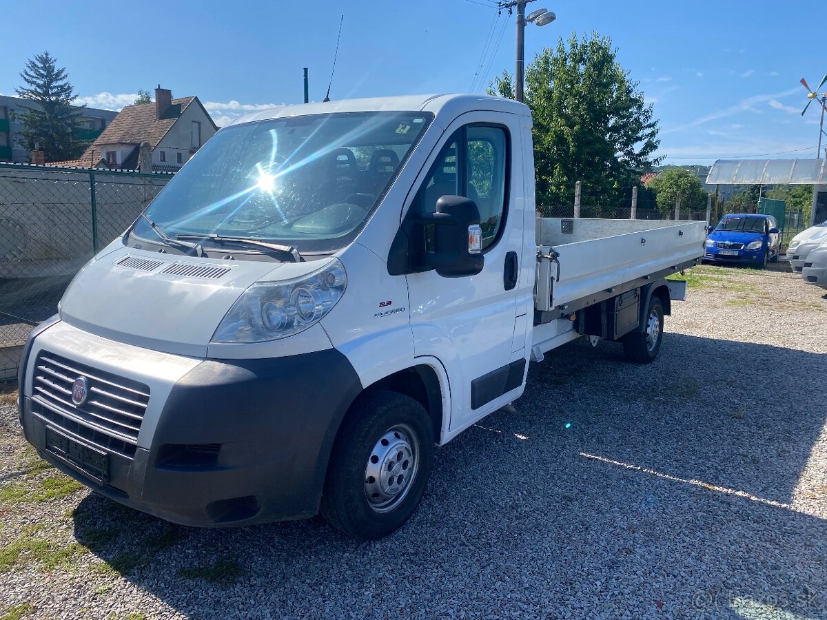 Fiat Ducato Valník 2.3Mjet 88kW, rok výrobi 12/2008