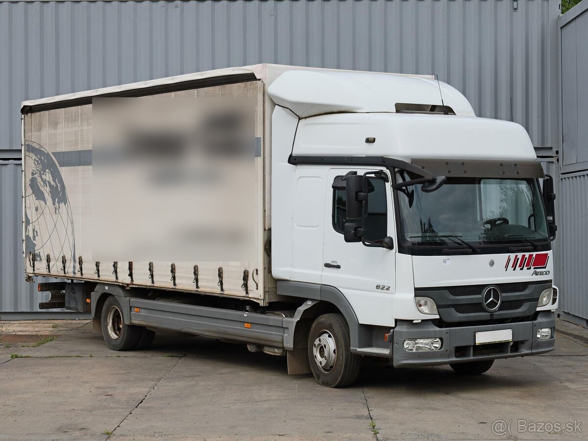 Mercedes-Benz ATEGO 822 8T, EURO 5, 16 PALET, 2021 GO MOTORU