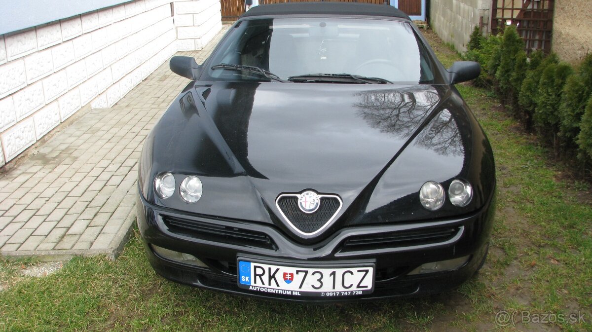 Alfa Romeo  Spider, 1,8 benzín, r. 1998