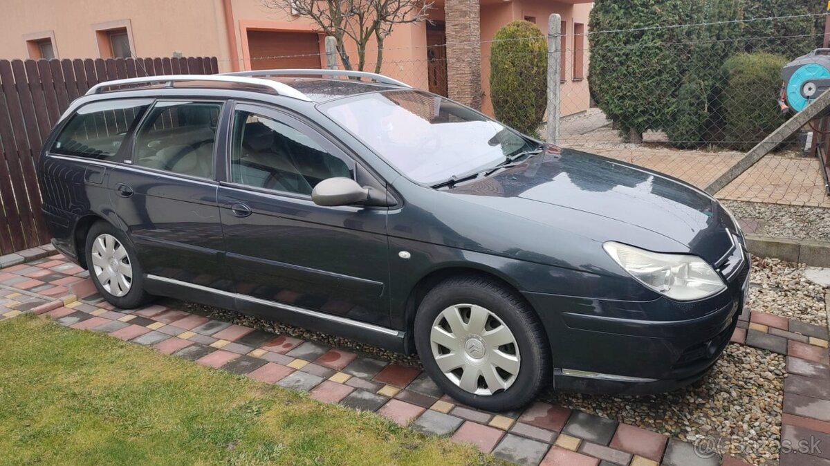 Predám Citroen C 5, 2,0 HDI 100kW, kombi dva kluce,