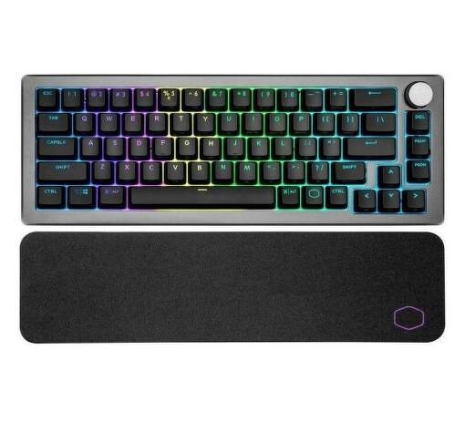 Nová herná klávesnica Cooler Master CK721, TTC BROWN Switch