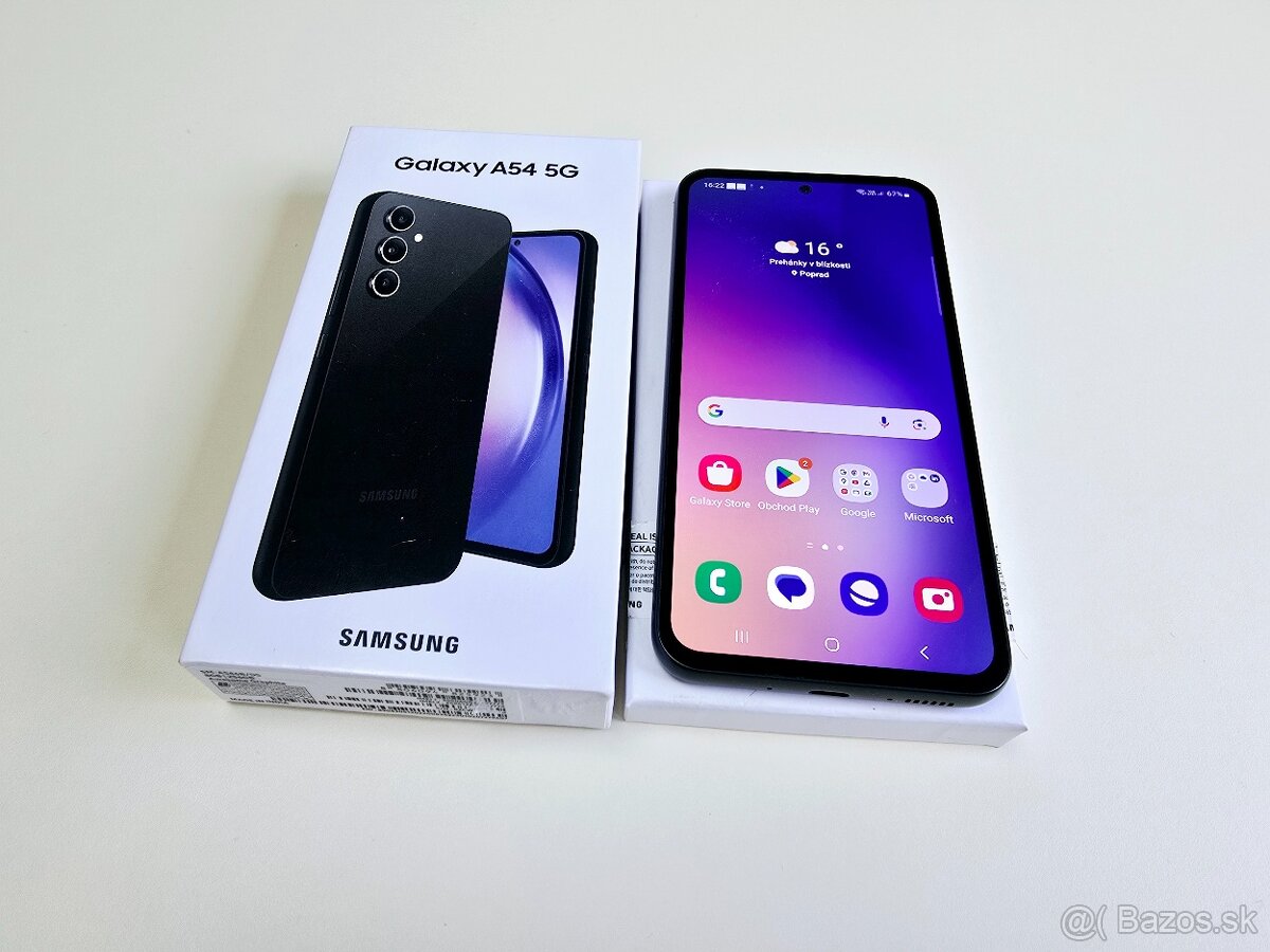 Samsung Galaxy A54 5G 256GB TOP STAV ZÁRUKA