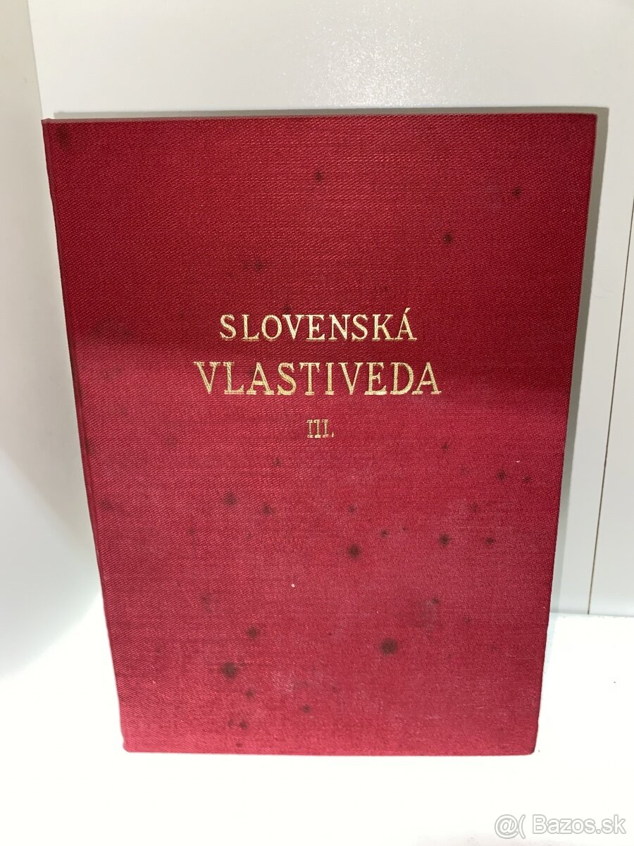 Slovenská Vlastiveda III.