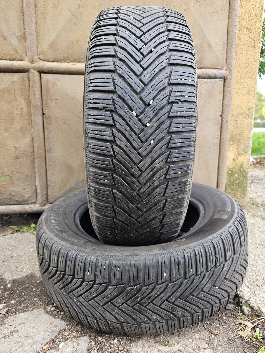 Predám 2-Zimné pneumatiky Michelin Alpin 215/60 R16