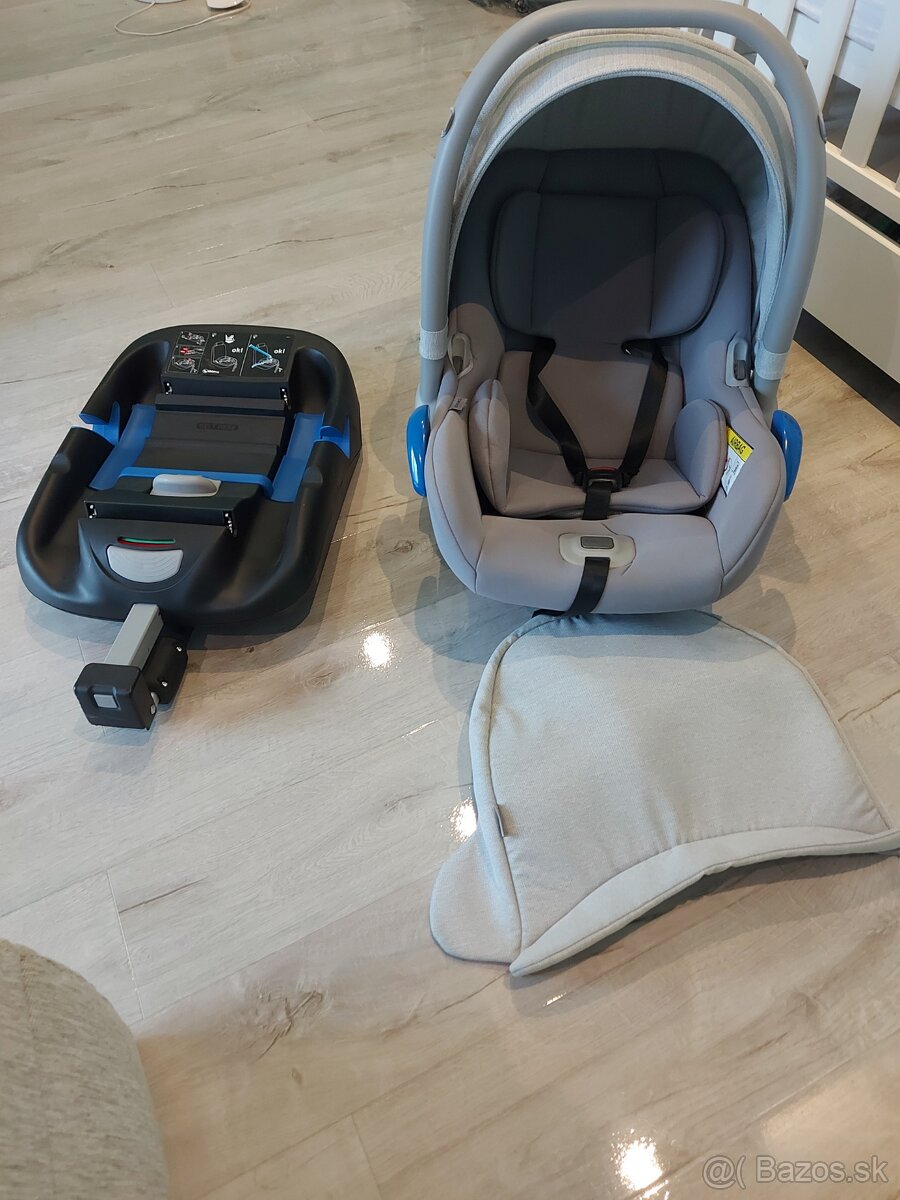 Vajíčko bexa+isofix+zavinovačky