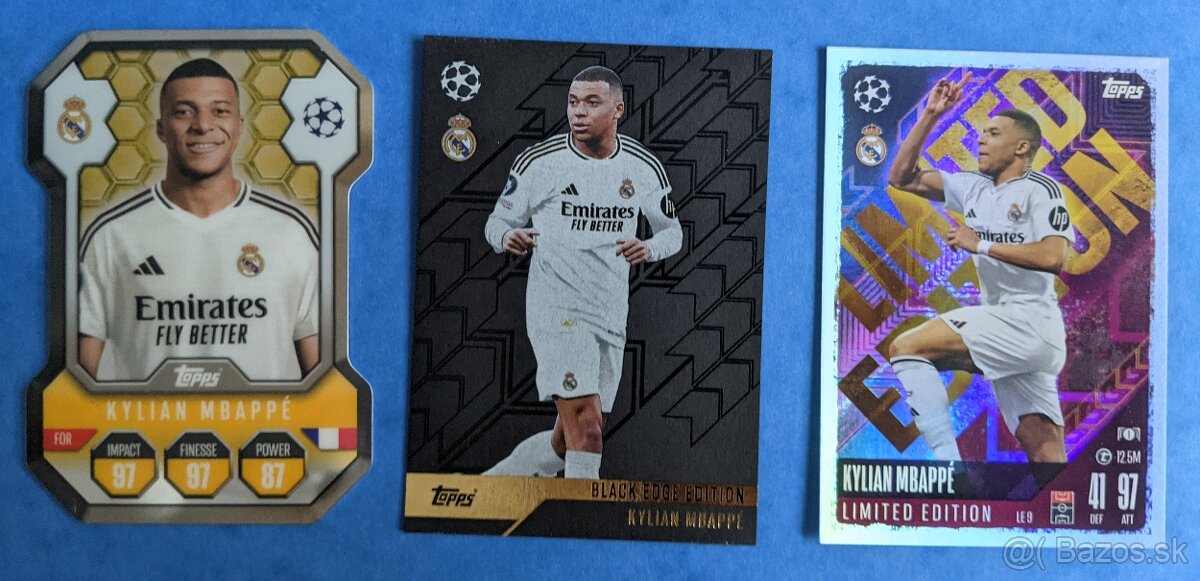 Topps Match Attax 24/25 - trojicka (Mbappe)