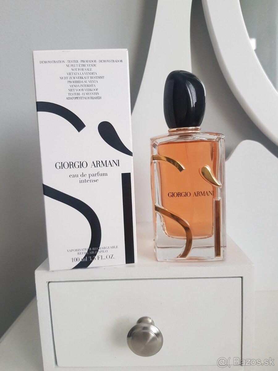 Giorgio Armani Si Intense 2023 edp 100ml Trnava Bazoš sk