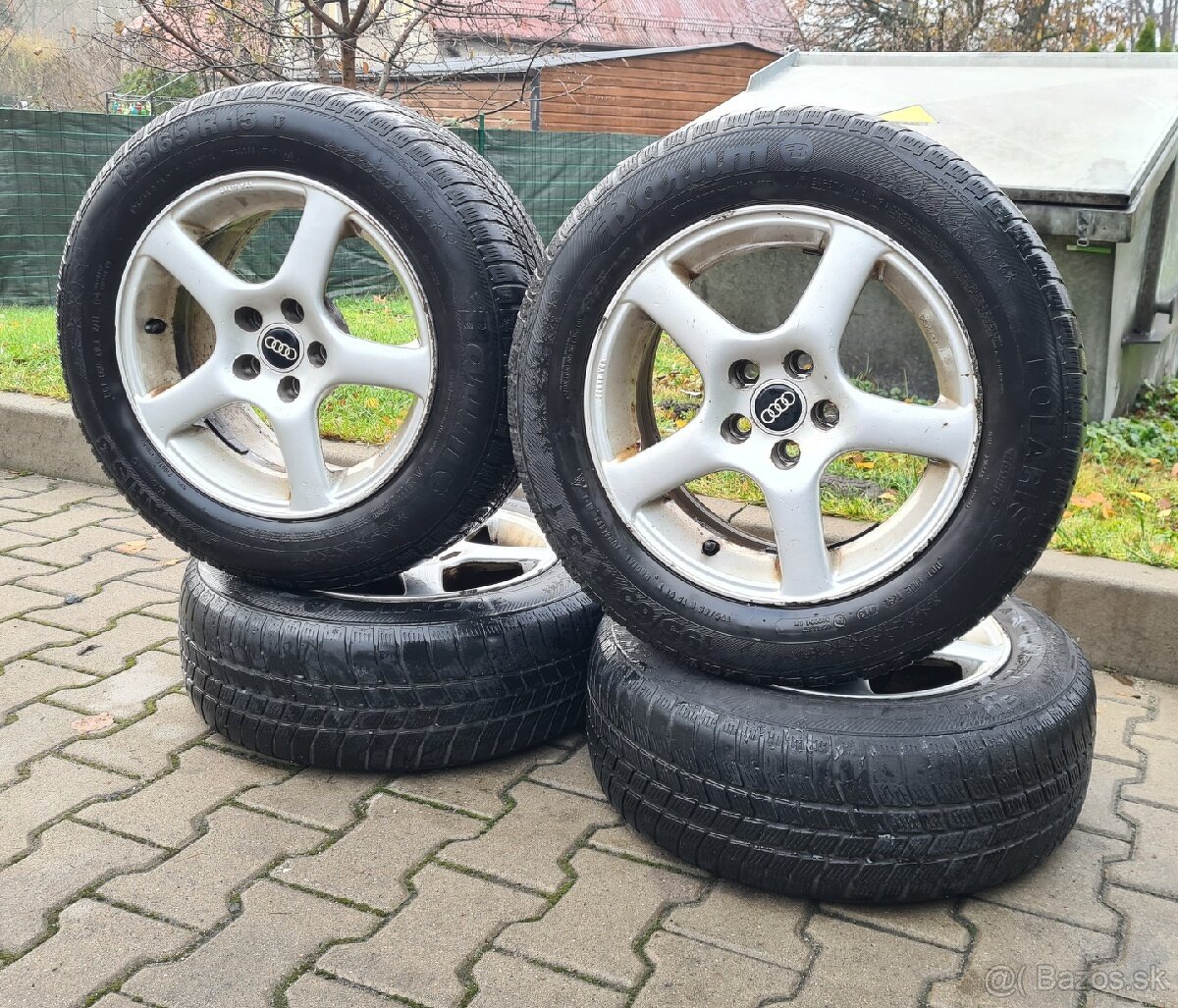 Zimní Kola 5x100 Audi VW Seat Skoda Toyota 195/65R15