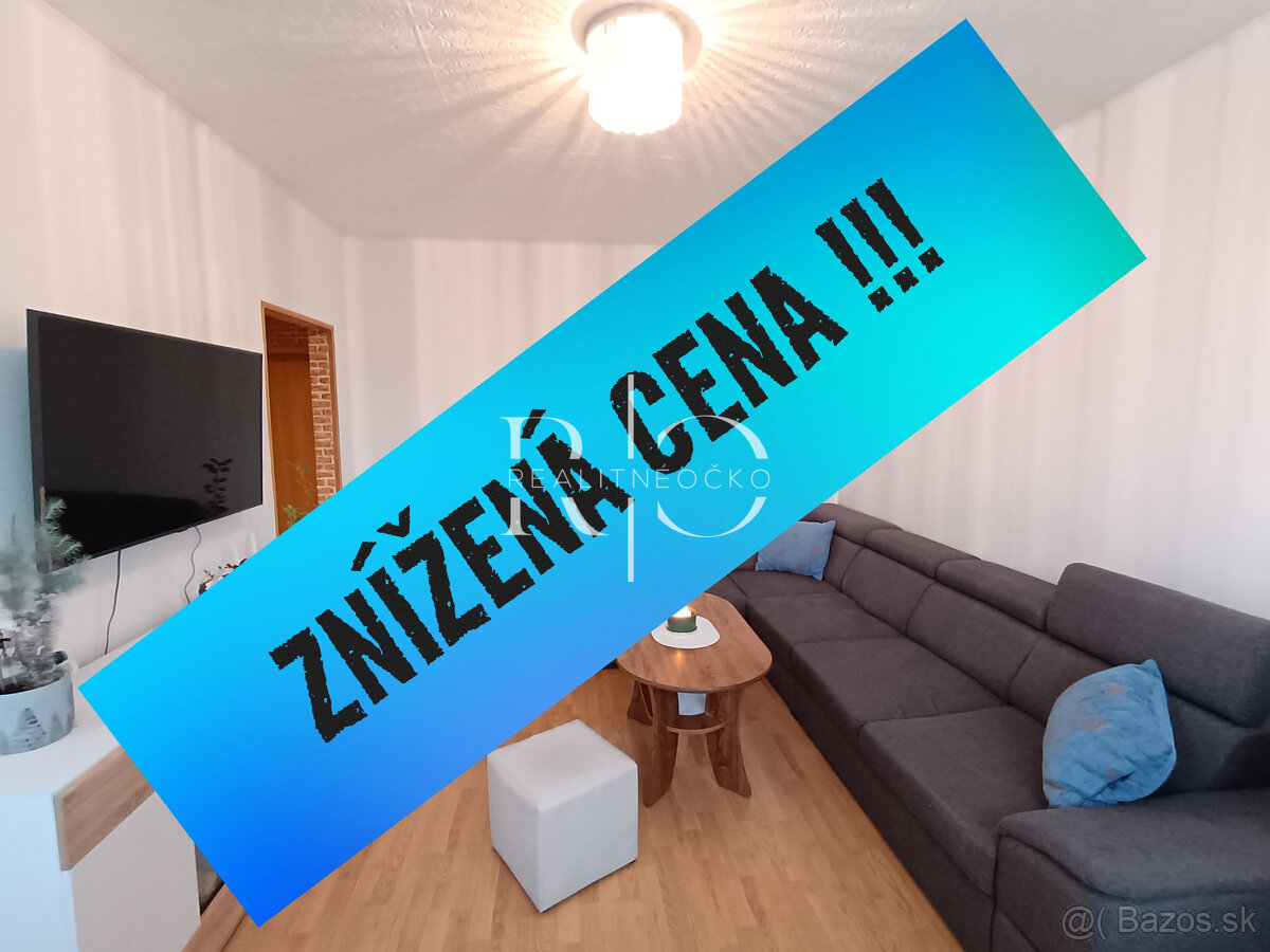 ZNÍŽENÁ CENA, na predaj, 3 izbový byt, Poprad- Juh, 69,22 m2