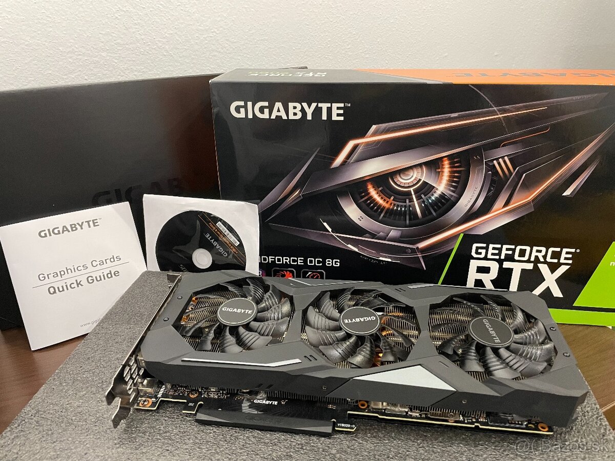 GIGABYTE GeForce RTX 2080 WINDFORCE OC 8G