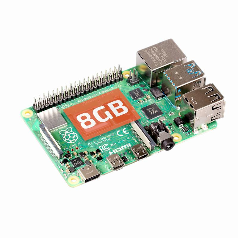 Nové Raspberry Pi 4 - 8GB verzia