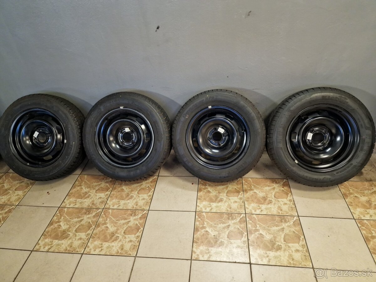 Plechova letna sada 4X100, 185/65R15 PEUGEOT