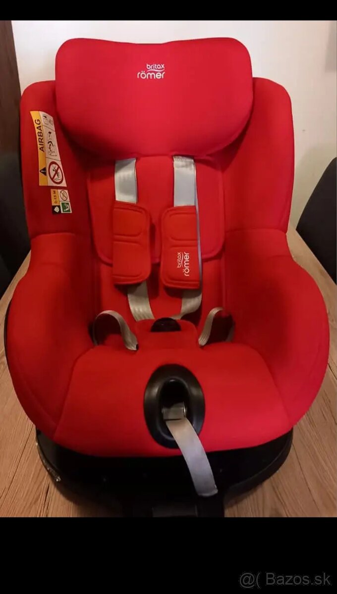 Britax romer dualfix i-size 2021 fire red